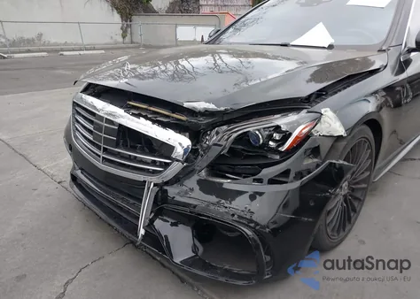 2018 Mercedes-Benz S-Class S 560 z USA, uszkodzony, nr VIN WDDUG8DB1JA406748